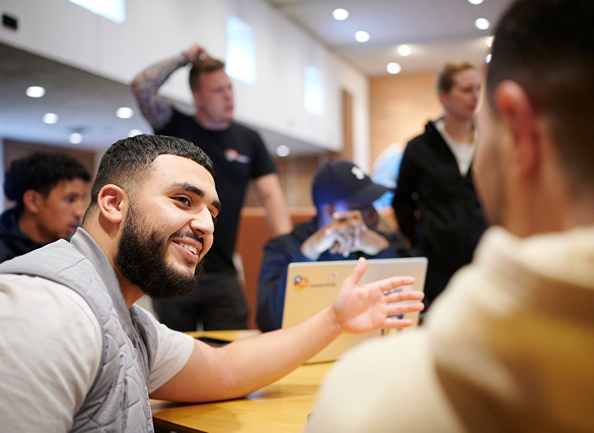 Chillen, kletsen en nieuwe mensen ontmoeten